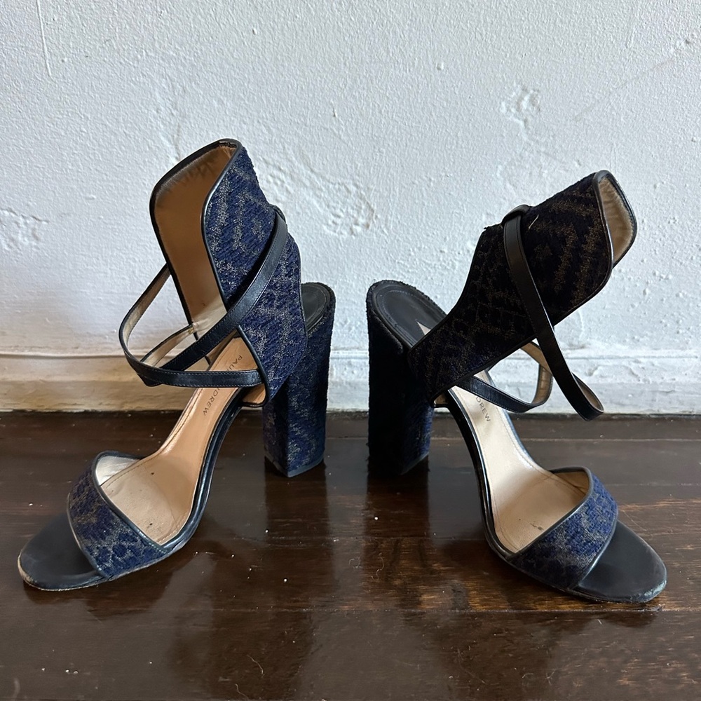 Paul Andrew strappy heels